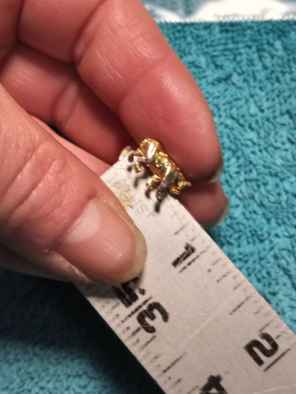 Gold-Tone Tiger Miniature Pin Brooch - Decorative Small Pet Accessory